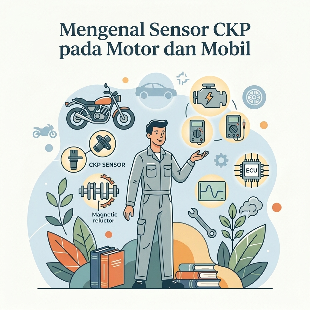 Mengenal Sensor CKP pada Motor dan Mobil