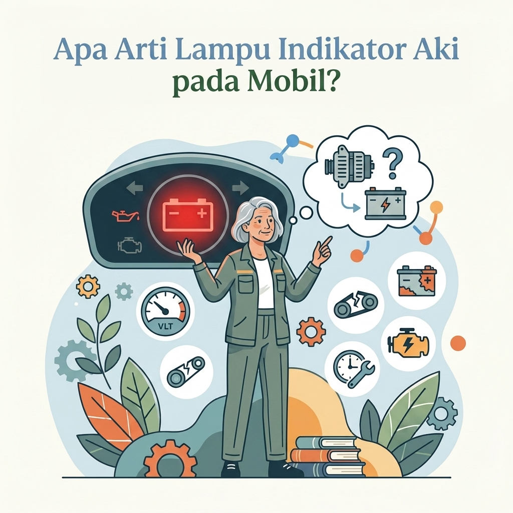 Apa Arti Lampu Indikator Aki pada Mobil?
