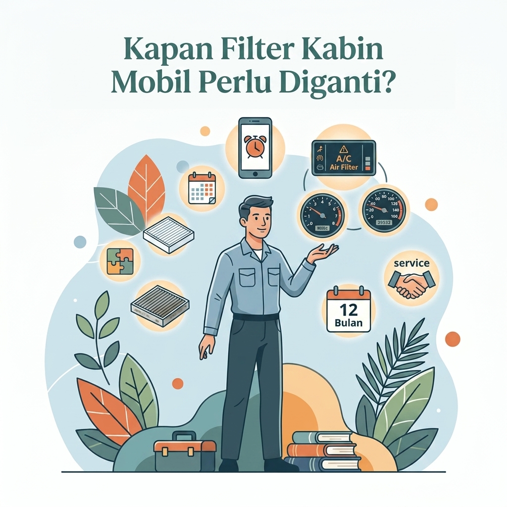 Kapan Filter Kabin Mobil Perlu Diganti?