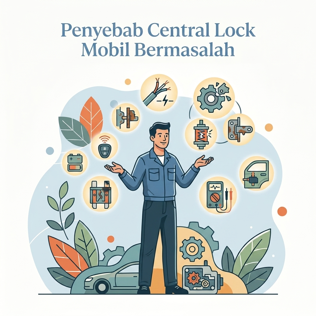 Penyebab Central Lock Mobil Bermasalah