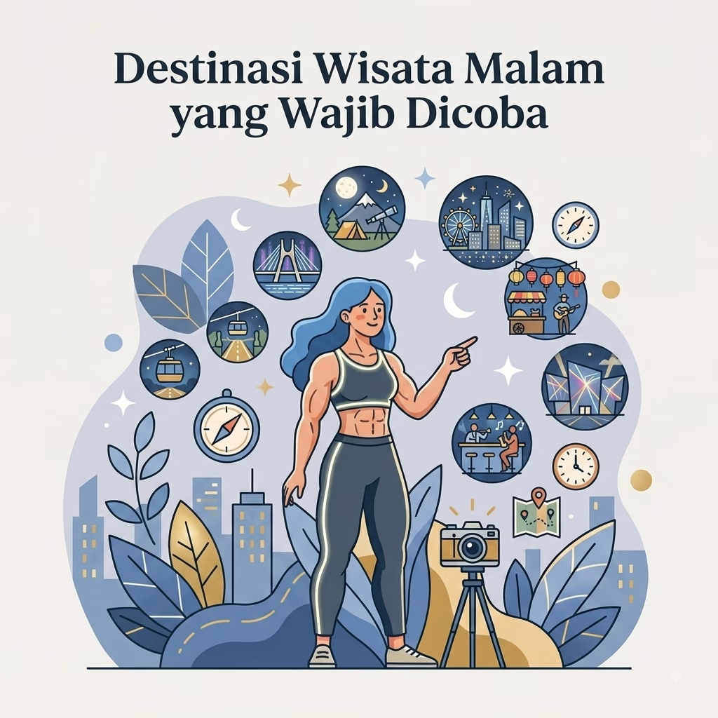 Destinasi Wisata Malam yang Wajib Dicoba