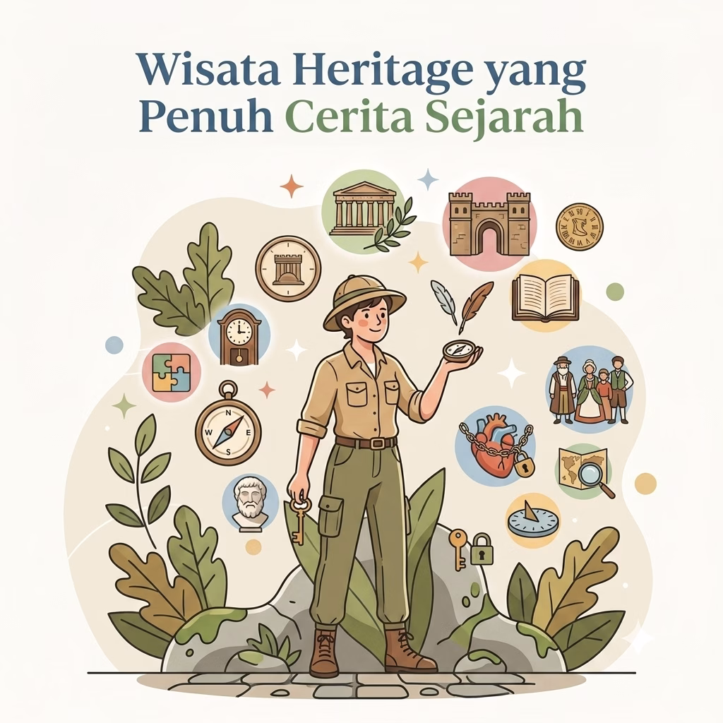 Wisata Heritage yang Penuh Cerita Sejarah