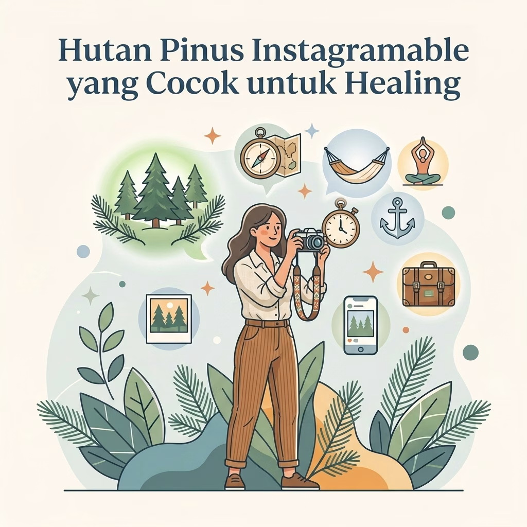Hutan Pinus Instagramable yang Cocok untuk Healing