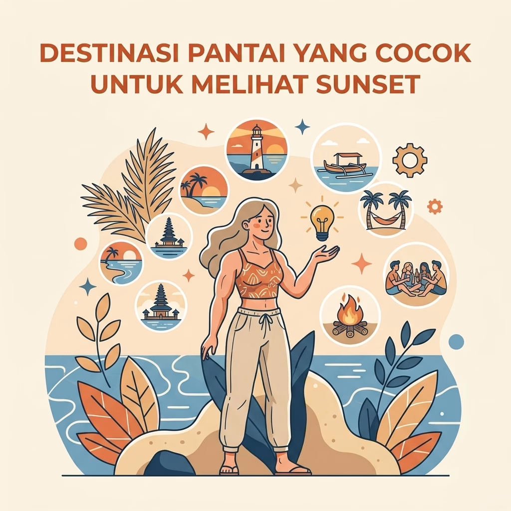 Destinasi Pantai yang Cocok untuk Melihat Sunset