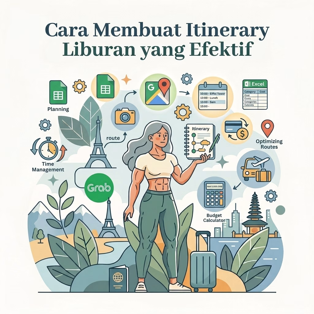Cara Membuat Itinerary Liburan yang Efektif