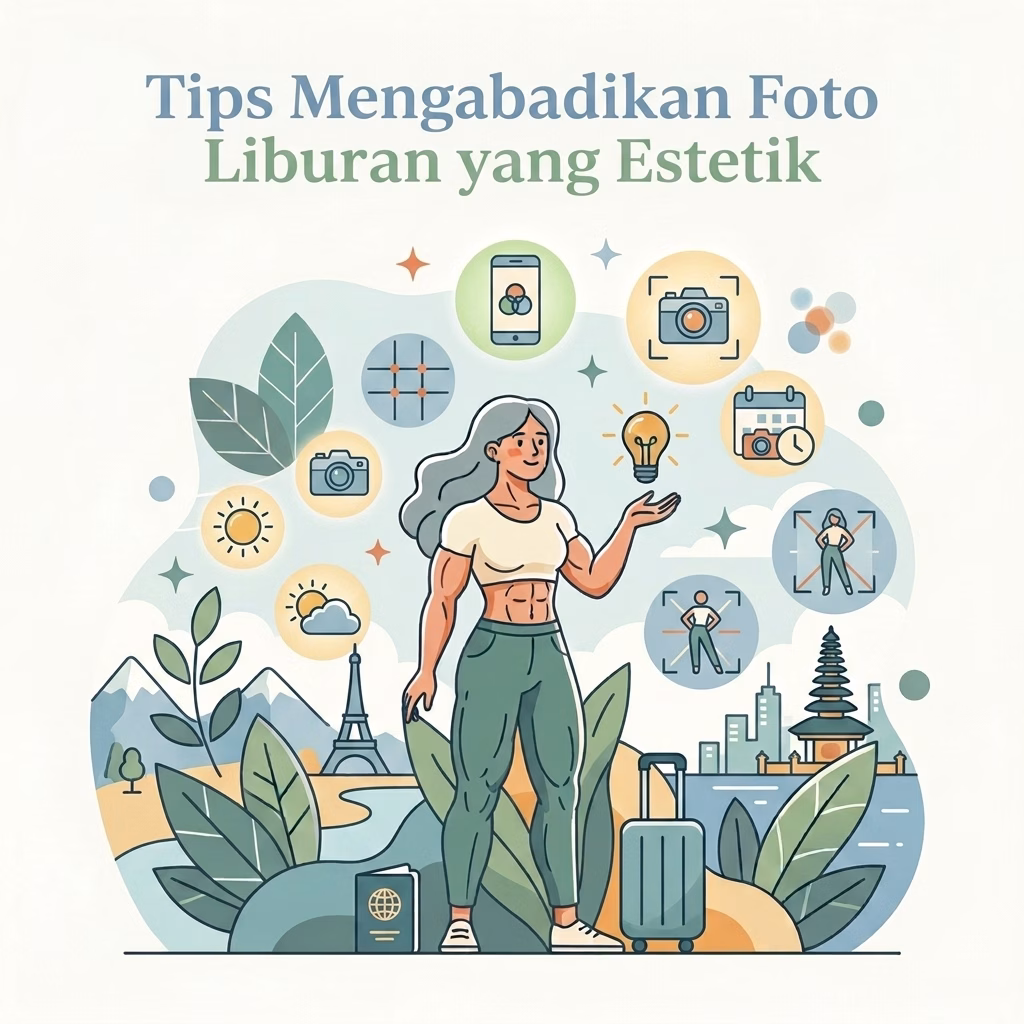 Tips Mengabadikan Foto Liburan yang Estetik