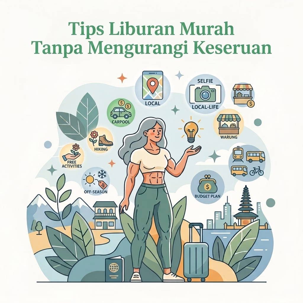 Tips Liburan Murah Tanpa Mengurangi Keseruan