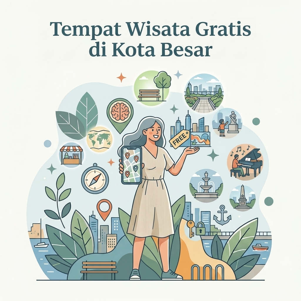 Tempat Wisata Gratis di Kota Besar
