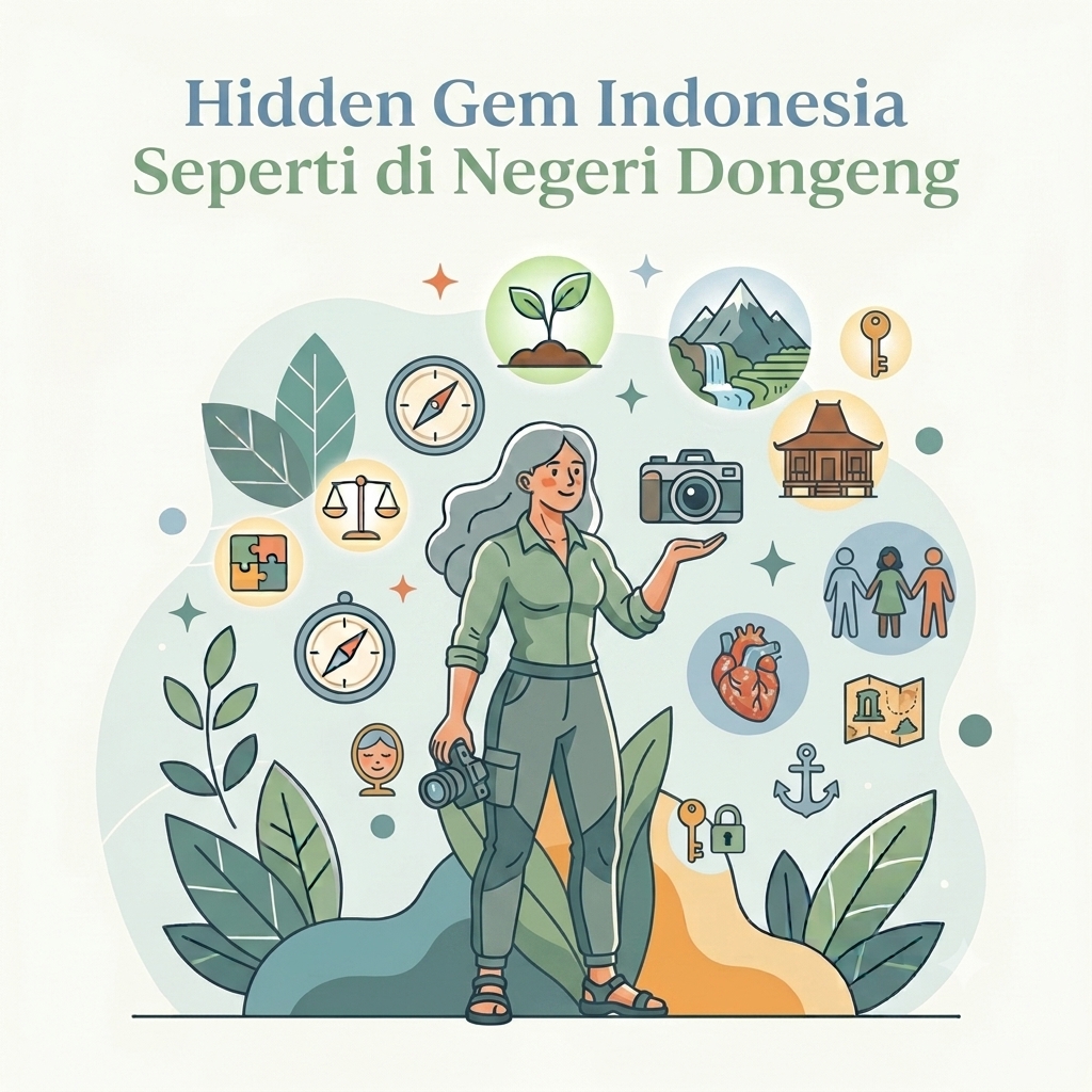 hidden Gem Indonesia  Seperti di Negeri Dongeng