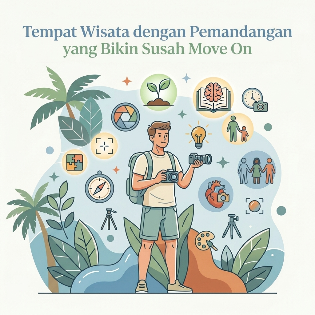 Tempat Wisata dengan Pemandangan yang Bikin Susah Move On