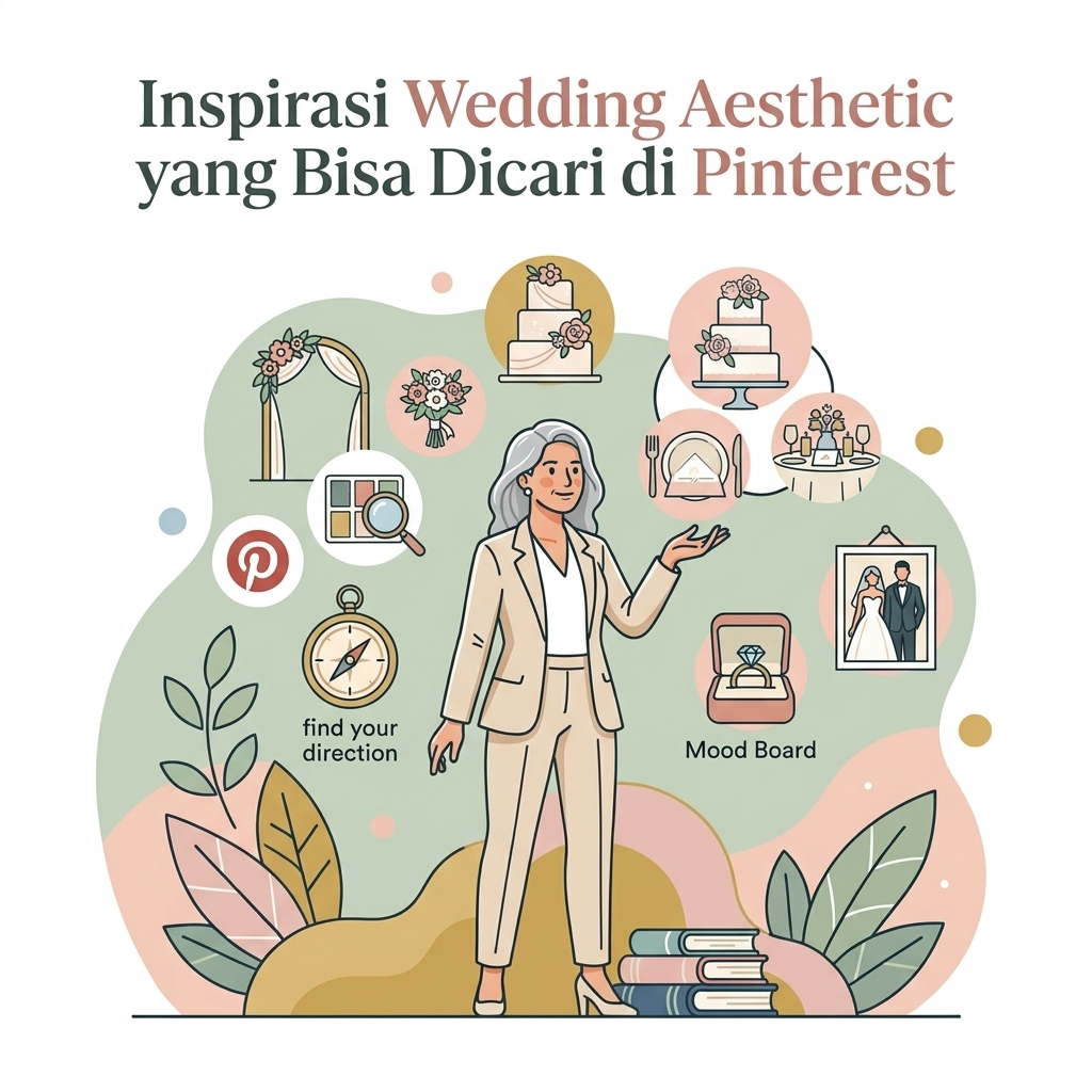 Inspirasi Wedding Aesthetic yang Bisa Dicari di Pinterest