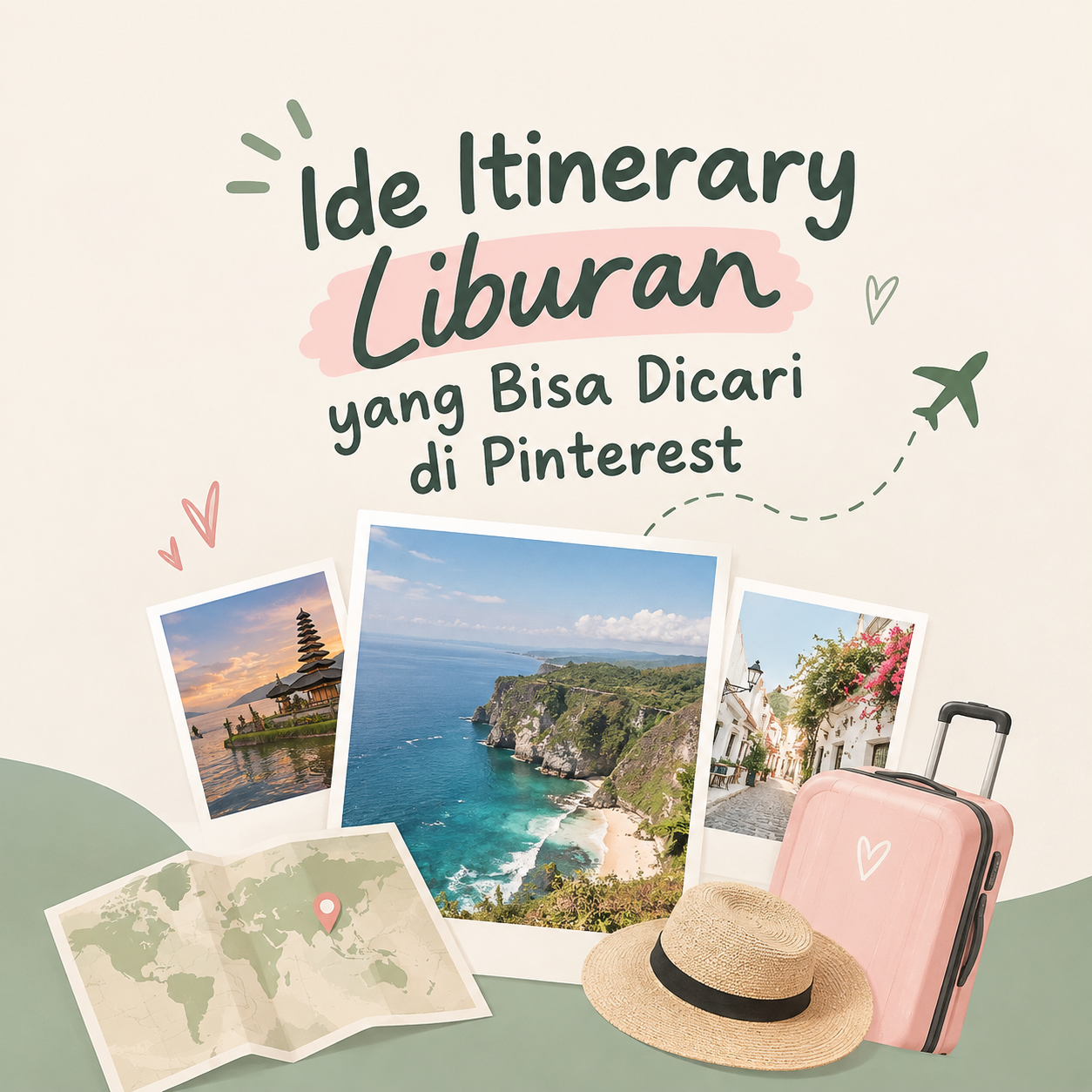 Ide Itinerary Liburan yang Bisa Dicari di Pinterest