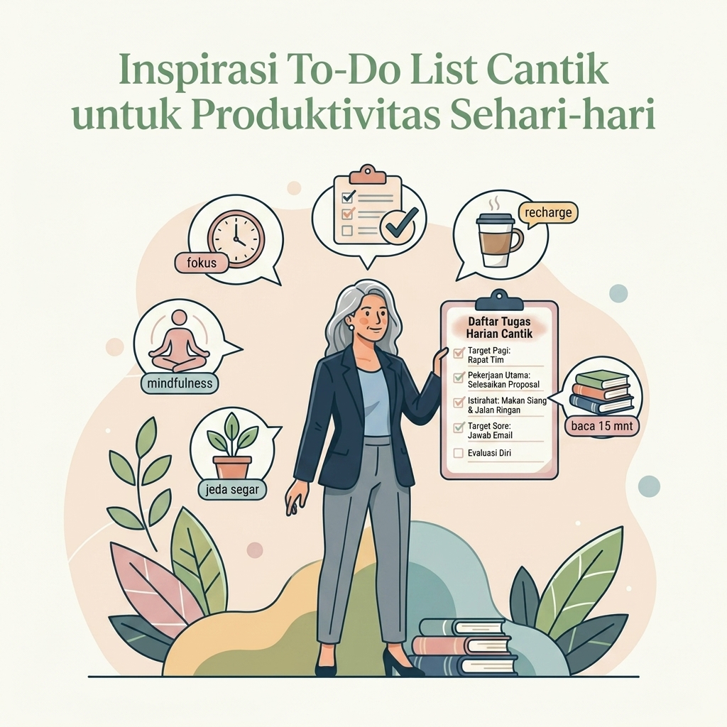 Inspirasi To-Do List Cantik untuk Produktivitas Sehari-hari