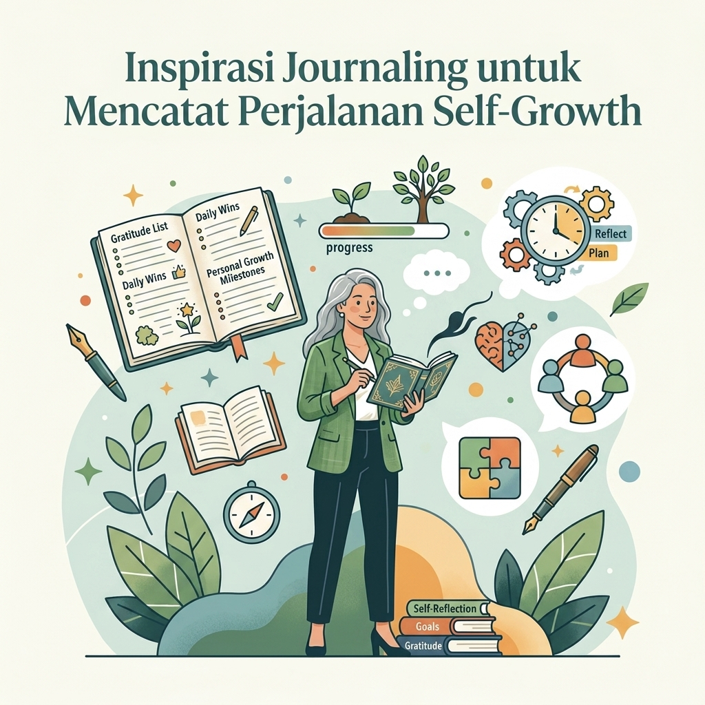 Inspirasi Journaling untuk Mencatat Perjalanan Self-Growth